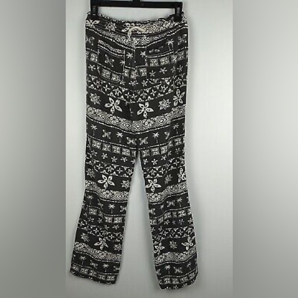 Cali 1850 Los Angeles linen beach drawstring pants size XS - Picture 5 of 9